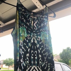 High low stretch summer dress